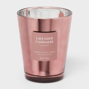 Threshold Lavender Cashmere Metallic Pink Candle 20 oz.